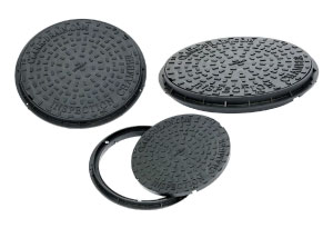INSPECTION MANHOLE COVERS & GRATES