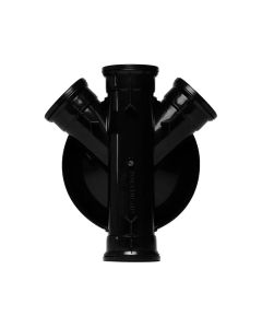 320mm Chamber Base 2 x 110mm Side Inlets & 2 Blanking Plugs