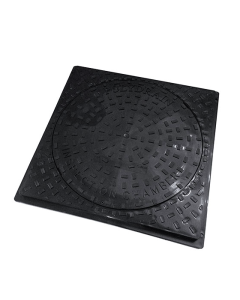 450mm Round to Square Cover & Frame A15