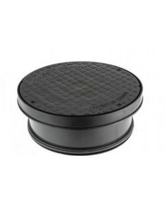 320mm Round Plastic Cover with Round Base & Seal A15