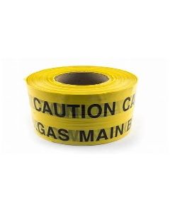 150mm x 365m Yellow Gas Warning Tape