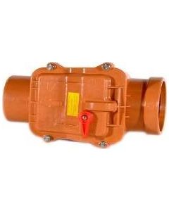 160mm Non Return Valve Single Flap