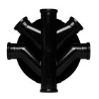 450mm Chamber Base 4 x 110mm Side Inlets & 4 Blanking Plugs