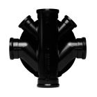 450mm Chamber Base 160mm 2 x 160mm & 2 x 110mm Side Inlets + 4 Blanking Plugs
