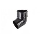 68mm Round Downpipe 112° Offset Bend Single Socket
