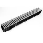 Standard Drain Channel x 1m With Galvanised Grate