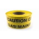 150mm x 365m Yellow Gas Warning Tape