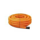 63mm x 50m Orange Twinwall Duct Coil x 112
