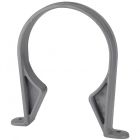 82mm Saddle Pipe Clip Olive Grey